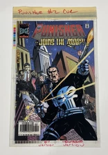 Punisher 2 Color Separation Films 3M Comic Cover Production Art Transparency