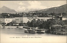 Genf GE Promenade du Lac Mont-Blanc