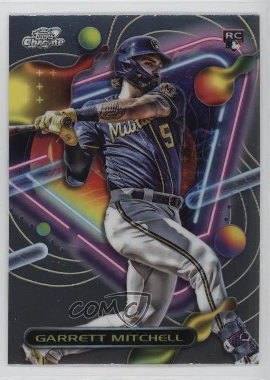 2023 Topps Cosmic Chrome Garrett Mitchell #154 Rookie RC