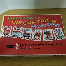 Whitman Fuzzy Wuzzy Lacing Cards 1964 Complete with Extra Cards