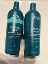 Aveda Botanical Repair Strengthening Duo Shampoo and Conditioner 33.8 oz