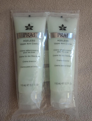 Prai Ageless Upper Arm Crème 2 x 3.7oz - 7.4oz Total - New/Sealed