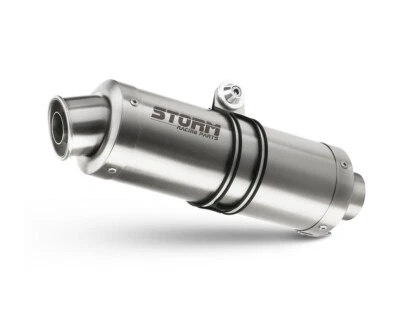 Terminale Scarico Storm by Mivv Gp acciaio per Yamaha Yzf 600 R6 1999 > 2002