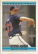 1992 Donruss Cracker Jack I #4 Steve Avery
