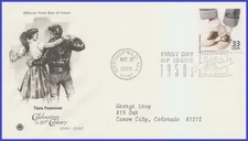 USA5 #3187b ADDR PCS ARTCRAFT FDC   1950s Teen Pashions