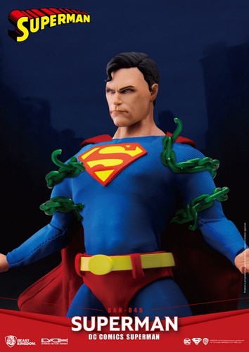 Figura de acción Beast Kingdom DAH-045 DC Comics Superman Dynamic 8ction Heroes nueva - Imagen 5 de 10