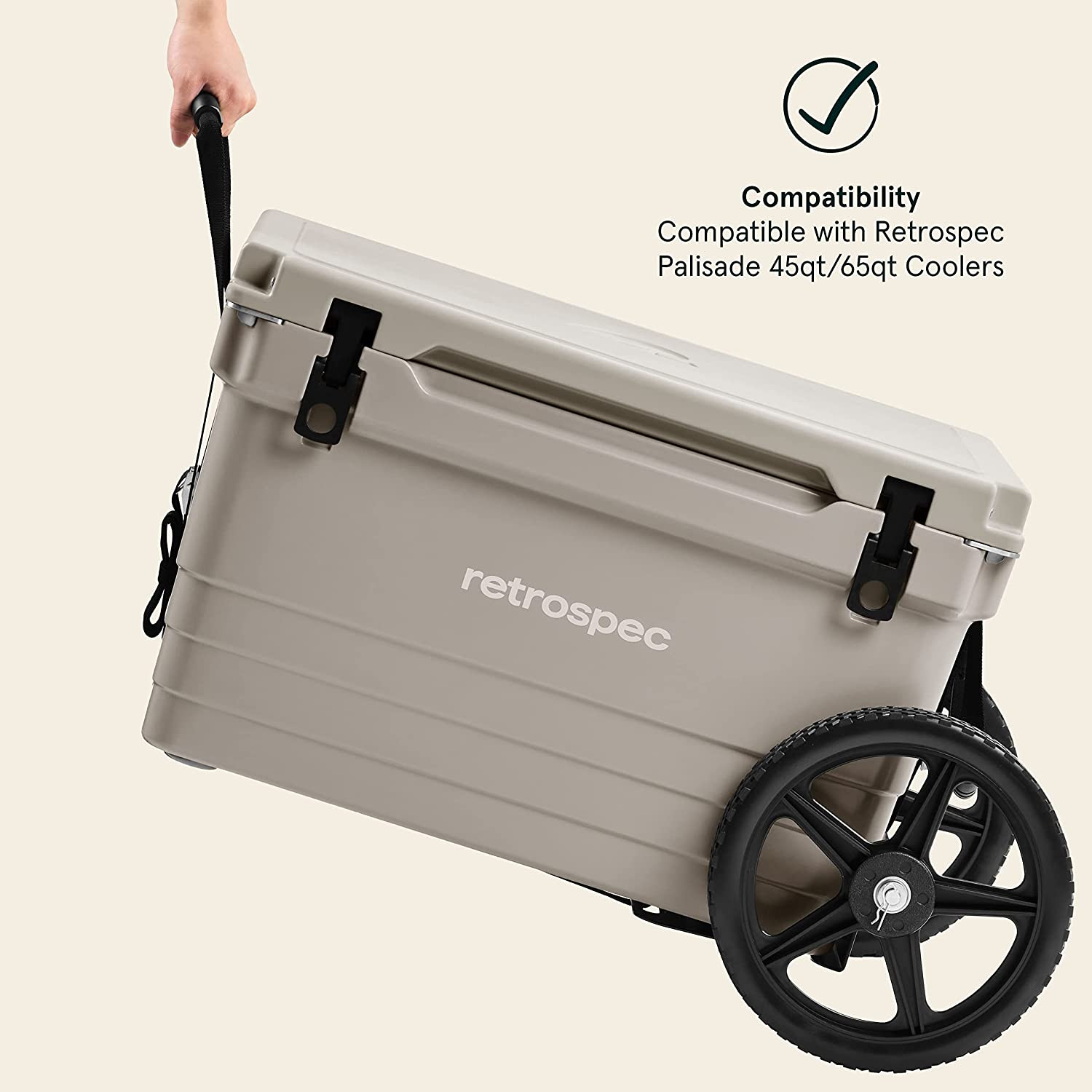Palisade 45 & 65 Qt Cooler Wheel Kit