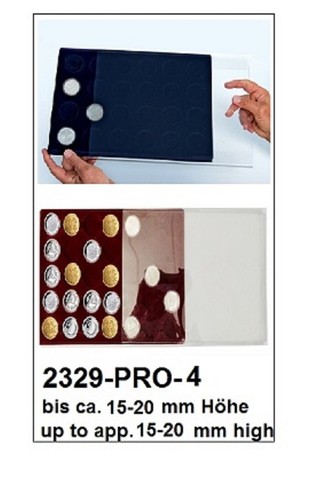 Alu-Großer-Münzkoffer-Diamant Look-&-münztableaus IN Blu Rosso Scuro - Foto 169 di 171