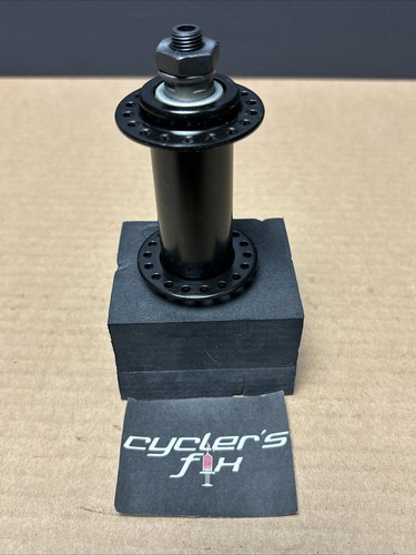 New 36h Black Steel Front QR Bike Bicycle Replacement Hub Mtb Fit:Schwinn Hybrid - Picture 8 of 15