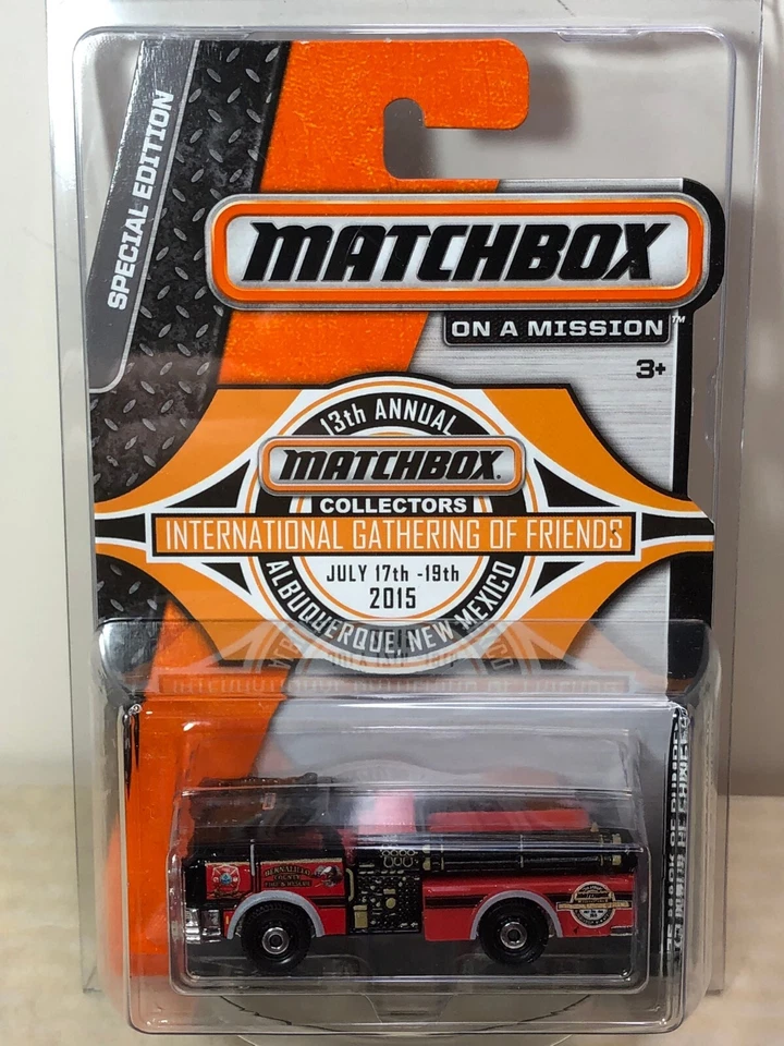MATCHBOX 2015 MCCH GATHERING OF FRIENDS ALL THREE CODE ONE CONVENTION MODELS - Image 2 of 4