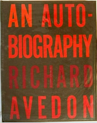 Richard Avedon Autobiography Photography Camera Art Fashion 1993 FIRST EDITION!
