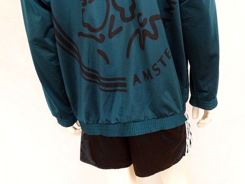 Vintage Ajax Amsterdam Tracktop Jacket Shirt Jersey Trikot Umbro XXL Green - Picture 15 of 15