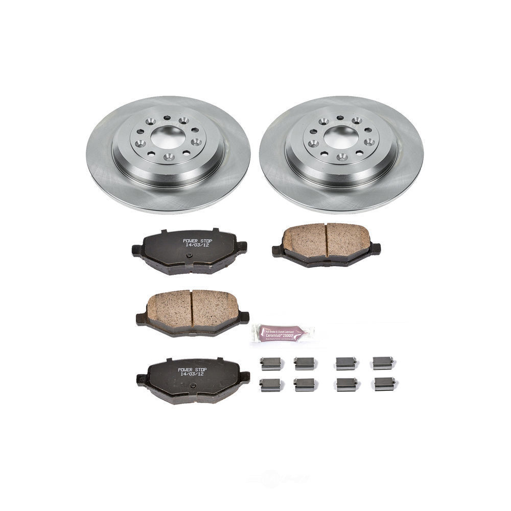 Power Stop Rear Autospecialty Brake Kit | 2002-2006 Audi A4 (KOE3109)