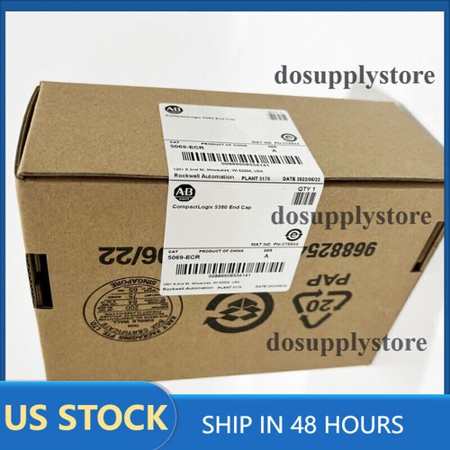 AB 5069-ECR /A CompactLogix 5380 End Cap Allen-Bradley 5069ECR New Sealed