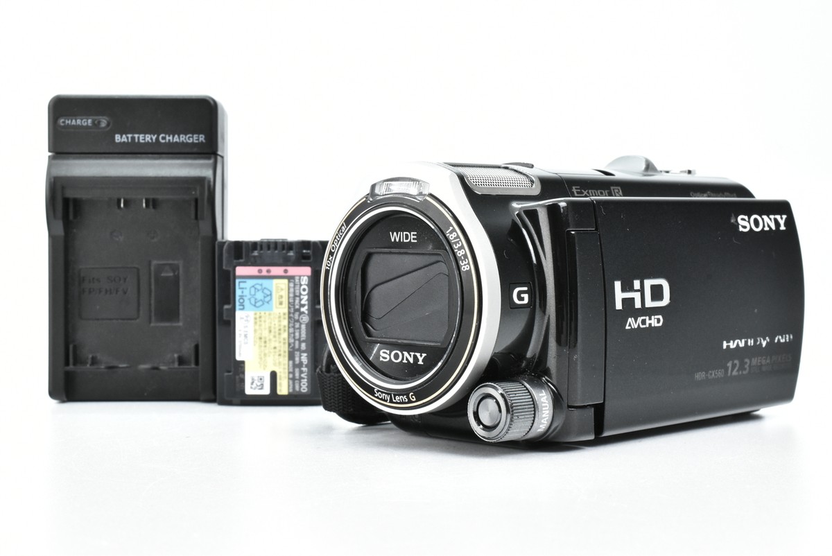 Near Mint] Sony Handycam HDR CX560 Camcorder High Definition