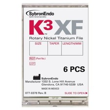 KERR SybronEndo K3 XF Rotary Files Taper 06