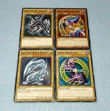 Yugioh Blue Eyes White Dragon Dark Magician Girl Red Eyes Black  HOT   Bonus