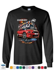 Ford Mustang 2014 Shelby GT500 Cobra Long Sleeve T-Shirt American Muscle Car Tee