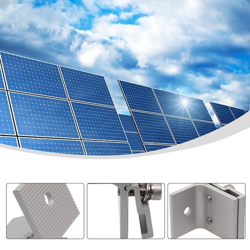 Long Lasting Aluminum Standing Seam Clamps 1/4Pcs For Solar Panel-Mounting - Picture 6 of 48