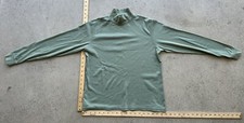 Vintage L.L. Bean Sage Green Mock Neck Longsleeve Tshirt Size M Style OND19