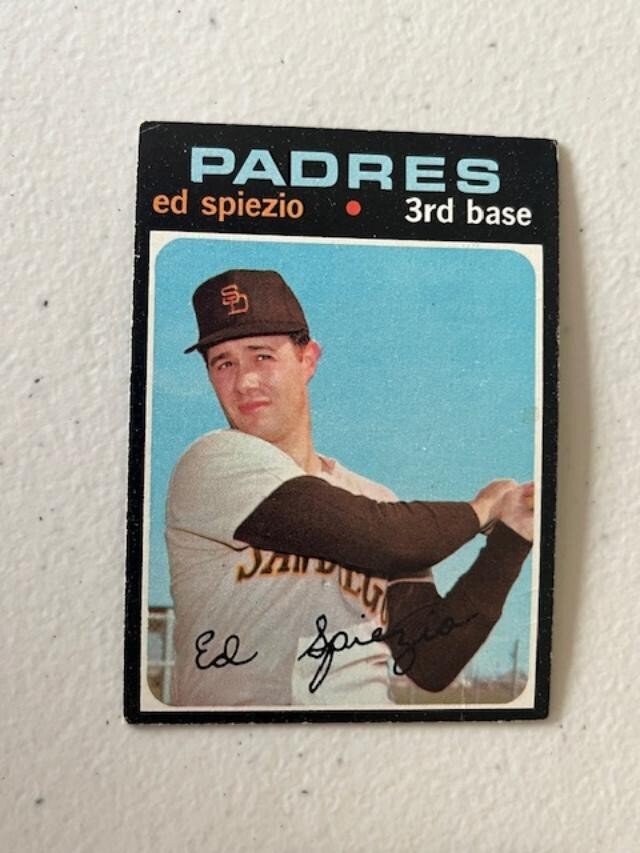 1971 Topps Set Break #6 Ed Spiezio EX - SHIPS FREE