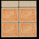 Hawaii - 74 - Imprint Block of 4 - unused