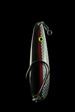 Diamond Lil' LureCharge .65 volt tuned- 4" saltwater tuned salmon trolling spoon