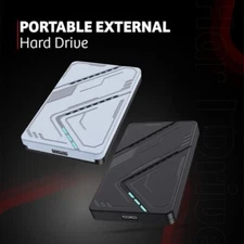 External Hard Drive 500GB 1TB High Speed Portable HDD USB 3.0 Type-C Hard Disk