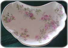 Antique Lamberton, Maddocks Porcelain Bone Dish's, Plates c1900's