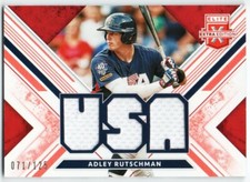 2019 Elite Extra Edition USA Materials Orange RC GU /199 /175 /125 Pick Any