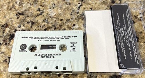 ASLEEP AT THE WHEEL- THE WHEEL CASSETTE CAPITOL 4XT 11620 NEW CASE - Picture 5 of 5