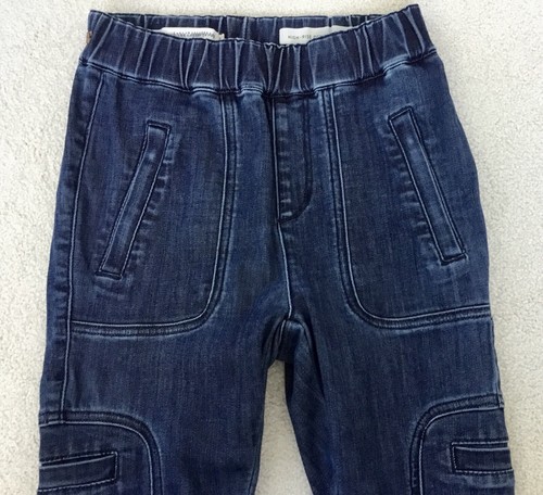 ANTHROPOLOGIE $128 Pilcro Pull On High Rise Denim Leggings Skinny Jeans Size XS - Picture 4 of 10