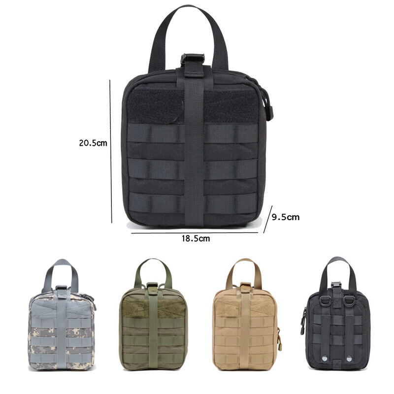 Pochette Utilitaire Molle Grande Capacité - Sac De Rangement EDC, Chasse, Tactique