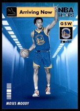 2021 Hoops Arriving Now Moses Moody Golden State Warriors #20