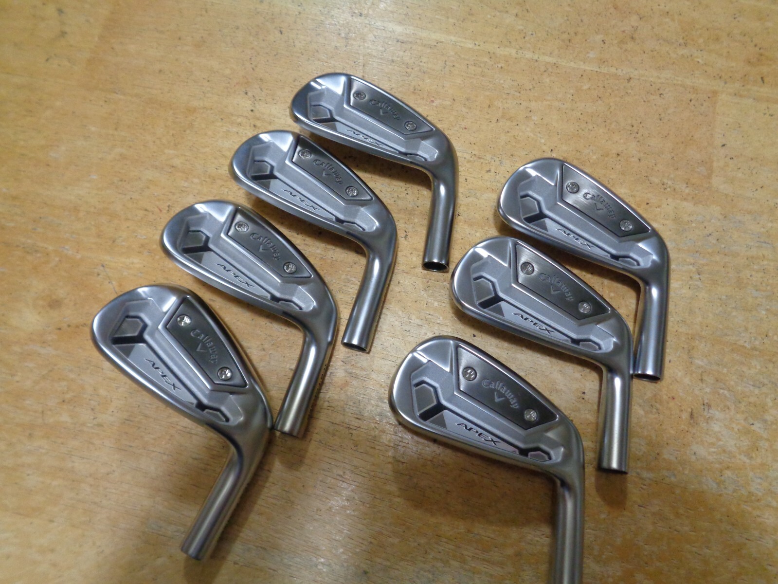New CALLAWAY Apex TCB 4PW IRONS IRON Set Heads Only eBay