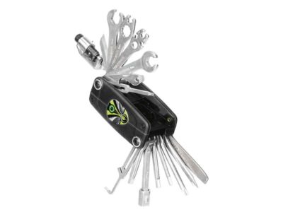 Topeak ALiEN S Miniwerkzeug mit 25 Edelstahl-Werkzeugen inklusive Nylontasche