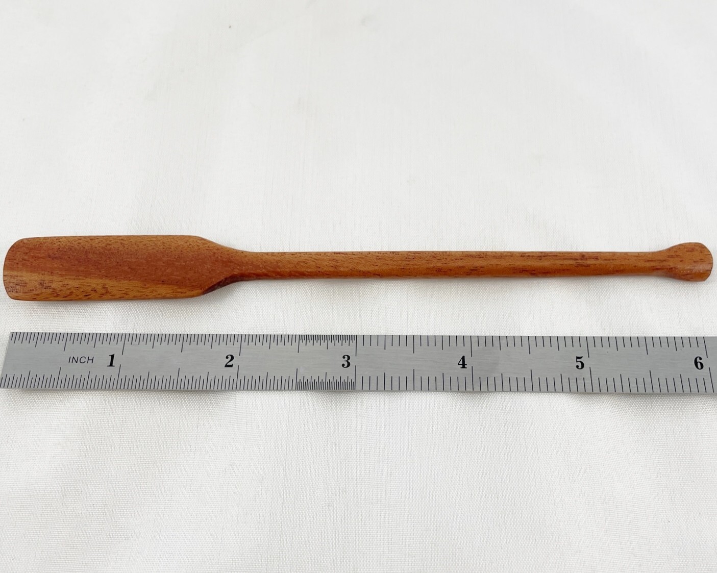 MINIATURE WOODEN PADDLE, 6-3/8 IN. LONG, FOR USE WITH BOAT MODELS