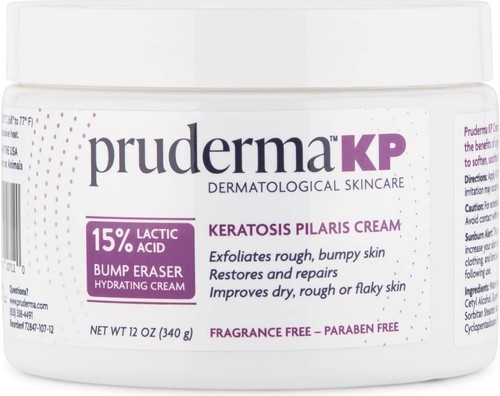 Pruderma KP Dermatologische Hautpflege Bump Radierer 15% Milchsäure Creme 12 Unzen