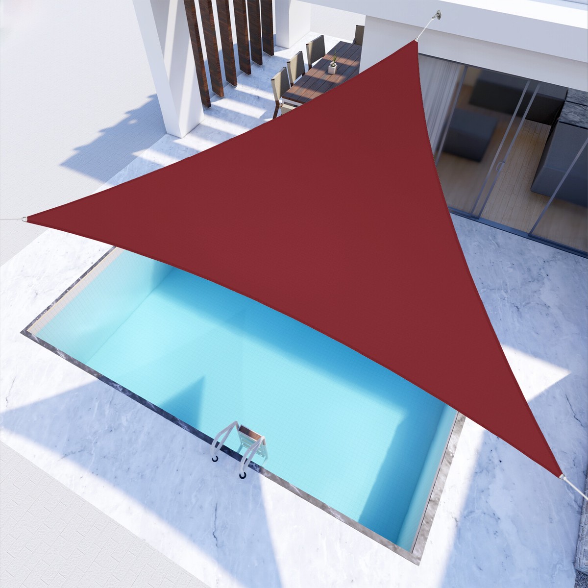 ◆Syun◆ Amazon.com : INFRANGE Sun Shade Sails Triangle 20' x 20' x