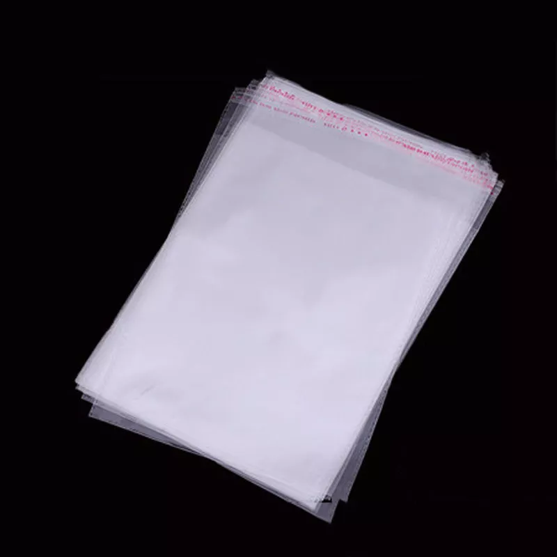 Clear Plastic Resealable Self-adhesive Sealing Reclosable