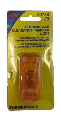 Peterson Valley 150A Amber Sealed Clearance Marker Light Submersible