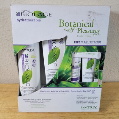 Matrix Biolage Hydrotherapie Botanical Pleasures Shampoo & Conditioner Lmtd Edit