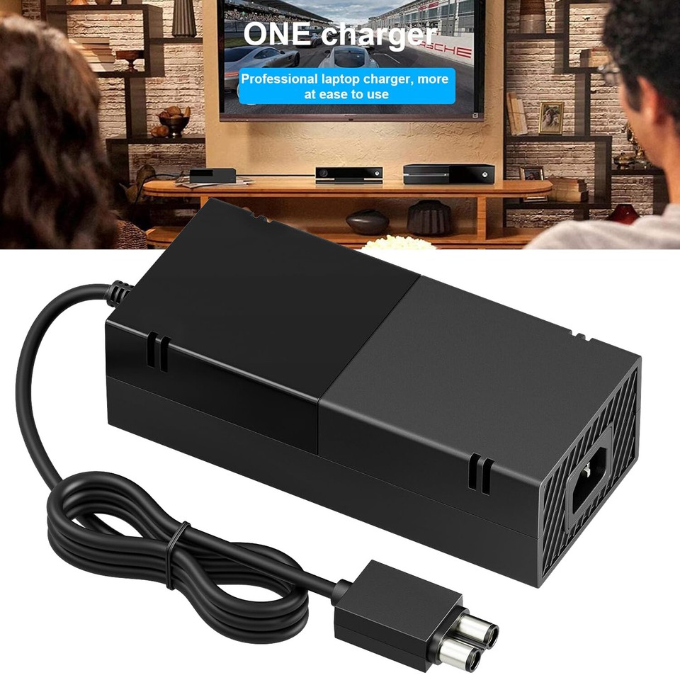 Produktbild von Original-Ersatz Netzteil Für Xbox ONE Konsole – EU-Stecker Mit 8ft Kabel, Perfekt Für Deine Gaming-Sessions!