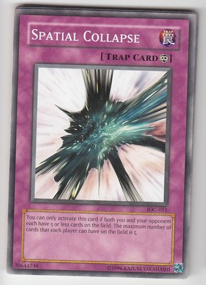 YU-GI-OH Spatial Collapse Common IOC englisch Räumlicher Einbruch