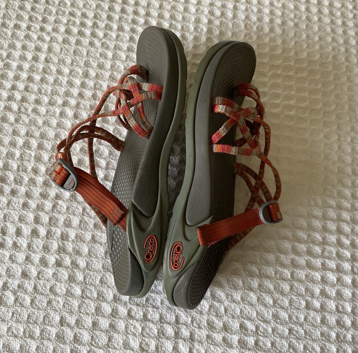 CHACO 7 Zong EcoTread ZX/2 Toe Loop Backless Hiking Water Sandals