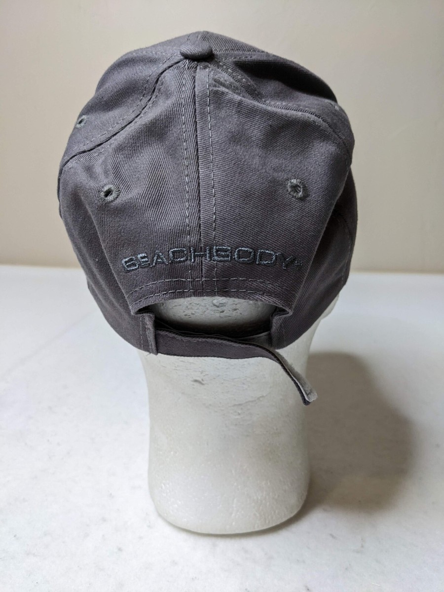 TBB Team Beachbody Grey Distressed Baseball Hat Team Beachbody TBB Distressed Gray Baseball Cap Hat | eBay main image 4