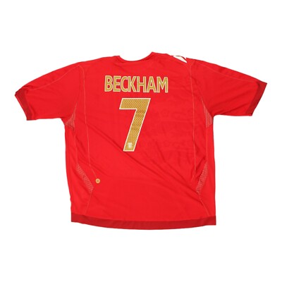 2006イングランドAWAYベッカムモデル。 未使用 2006イングランドAWAYベッカムモデル。 未使用 England 2006