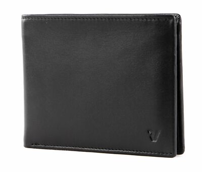 RONCATO Wallet Kredit- / Visitenkartenetui Black Schwarz