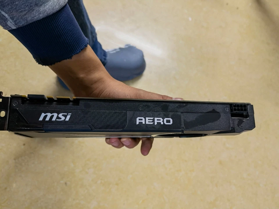 MSI NVIDIA GeForce GTX1070Ti AERO 8GB GDDR5 Graphics Video Card DP DVI HDMI - Image 3 of 4