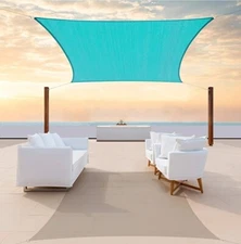 16' x 20' ColourTree Rectangle Square Sun Shade Sail Canopy Cover Outdoor Patio